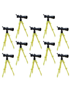 12 Mini Telescopios con Trípode NUOBESTY para Muñecas