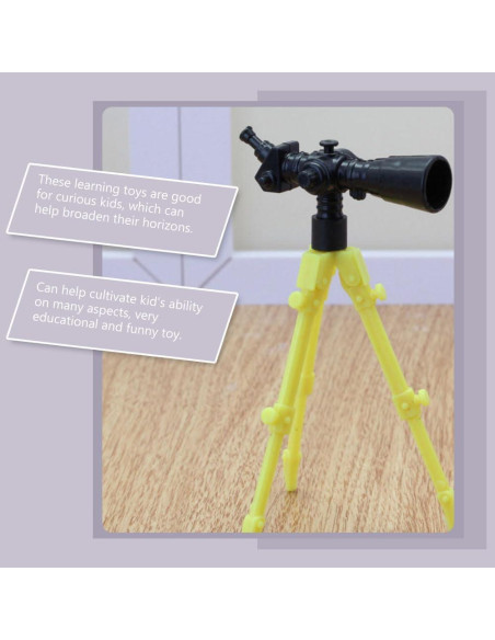 12 Mini Telescopios con Trípode NUOBESTY para Muñecas