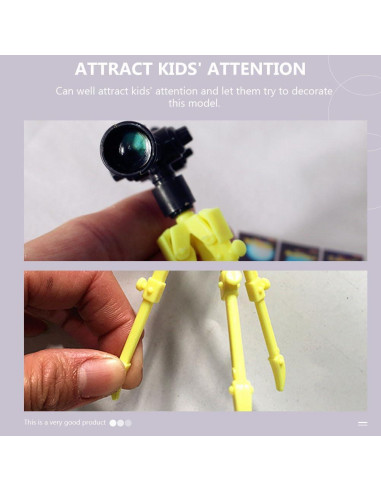 12 Mini Telescopios con Trípode NUOBESTY para Muñecas