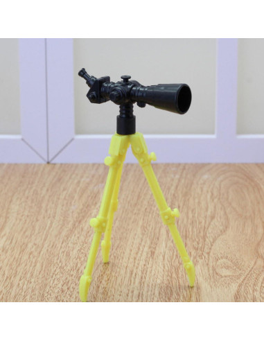 12 Mini Telescopios con Trípode NUOBESTY para Muñecas