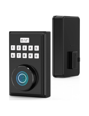 Cerradura Inteligente OOCC G30pro Huella Dactilar Negra