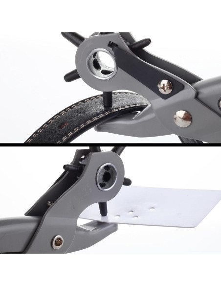 Herramienta de Perforación de Agujeros de Cuero UNCO - 6 Tamaños