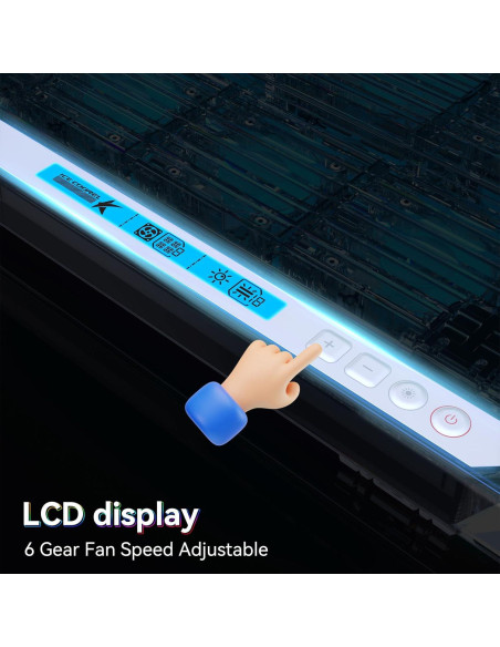 Base de Enfriamiento para Laptop Gaming ICE COOREL Q9 15 Ventiladores RGB