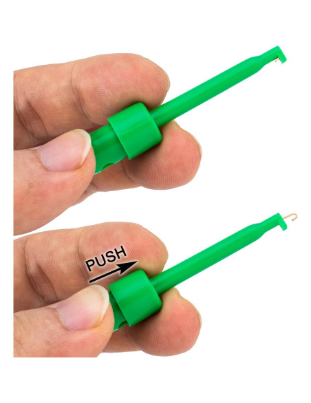 Clip de Prueba Eléctrico PAGOW 10 Piezas 4.2 cm Multiuso