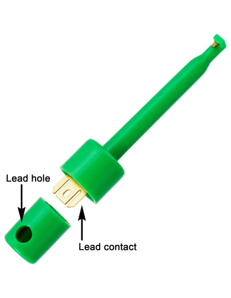 Clip de Prueba Eléctrico PAGOW 10 Piezas 4.2 cm Multiuso