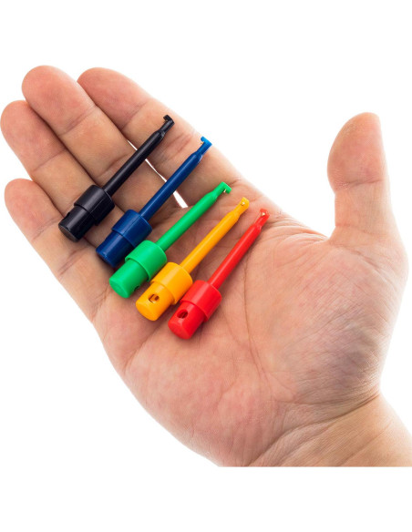 Clip de Prueba Eléctrico PAGOW 10 Piezas 4.2 cm Multiuso