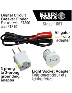 Kit de Accesorios Klein Tools 69411 para Localizador de Circuitos 2