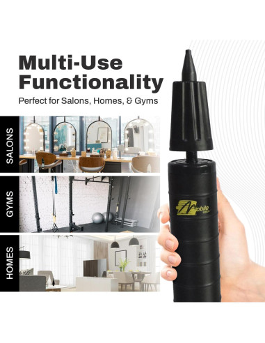 Bomba de Aire de Mano Chrome Cherry 0.11 kg Compacta