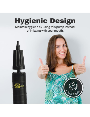 Bomba de Aire de Mano Chrome Cherry 0.11 kg Compacta