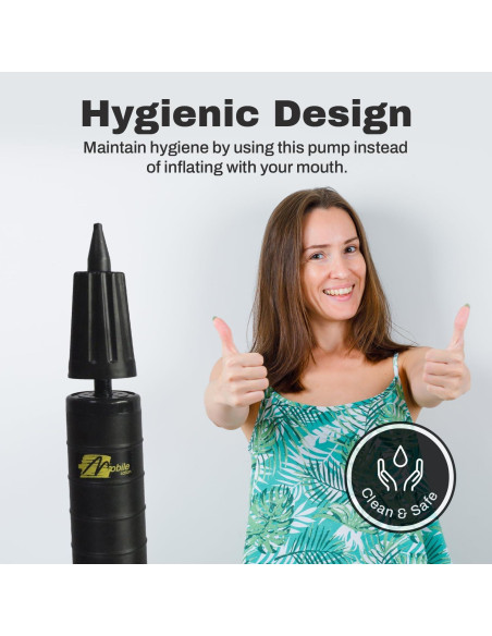 Bomba de Aire de Mano Chrome Cherry 0.11 kg Compacta