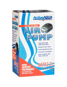 Bomba de aire Hydrofarm AAPA3.2L 3.2 L/min 2W blanca 2