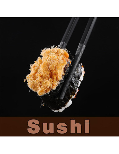 Palillos de Fibra de Vidrio HuaLan 25 cm Antideslizantes 5 Pares