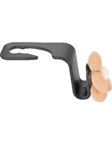 Ganchos organizadores para reposacabezas KHGUZ 4PCS Naranja/Blanco