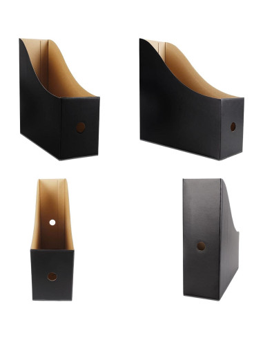 Soporte de Revistas Limitliho Negro 2 Paquete 26.92 cm