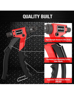 Kit de Herramientas Rivnut NEXTACK NT600 - 80 Tuercas Remachadas 2