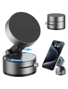 Soporte para teléfono Sanqi Youpin magnético 360 gris