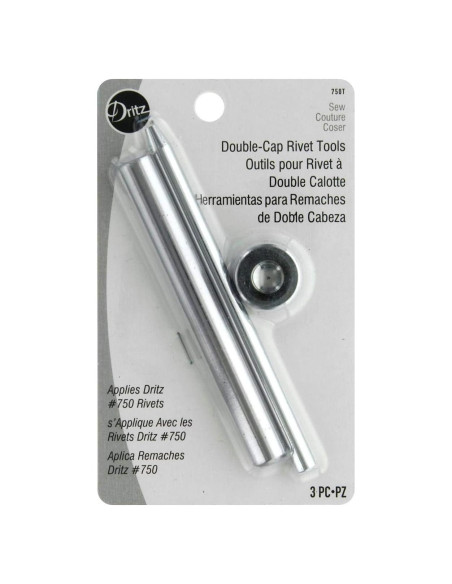 Herramientas de Remache Dritz 750T - Punzón, Yunque y Colocador