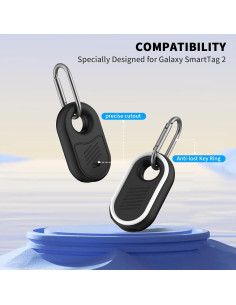 Funda de silicona Galaxy SmartTag2 - 2 unidades, protección total 2