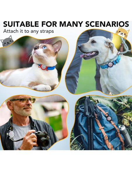 Funda Protectora para AirTag de Mascotas SOBERNA - Impermeable y Resistente Funda Protectora para AirTag de Mascotas SOBERNA - Impermeable y Resistente