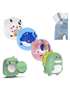 Soportes de Silicona para AirTag BIQIRE - 4 Piezas Impermeables