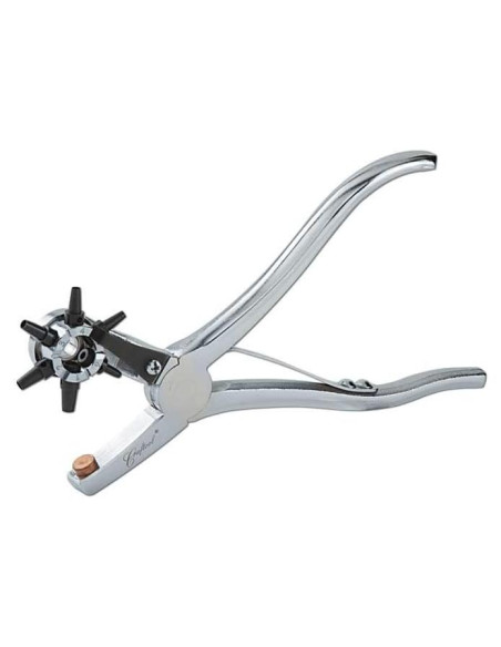 Punzonadora Rotativa de Cuero Tandy Leather 3230-00, Acero Sólido