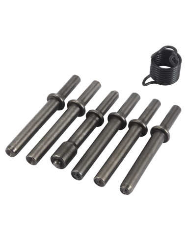 Kit de herramientas de martillo de remache neumático Anndason 7 piezas