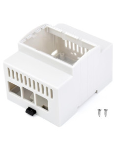 Caja ABS para riel DIN Waveshare para Raspberry Pi 5