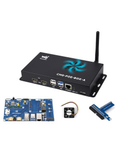 Kit Módulo de Cómputo 5 UeeKKoo con Placa PoE y Ventilador