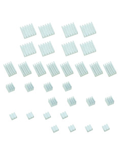 Kit de Disipadores de Calor Aluminio 32PCS para Raspberry Pi
