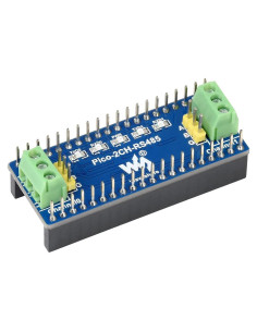 Módulo RS485 2 Canales Waveshare para Raspberry Pi Pico