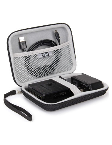 Funda de Viaje USA Gear para Raspberry Pi 3 y 4 - Negra