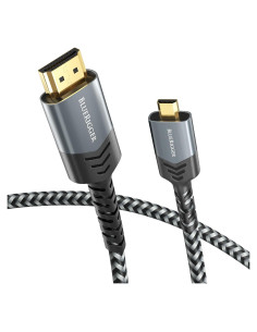 Cable Micro HDMI a HDMI BlueRigger 3.05m 4K 60Hz Alta Velocidad
