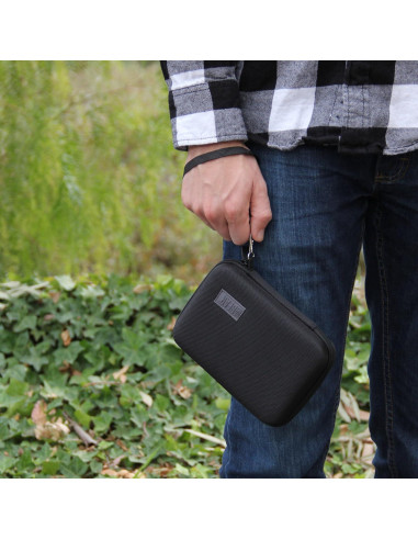 Funda de Viaje USA Gear para Raspberry Pi 3 y 4 - Negra