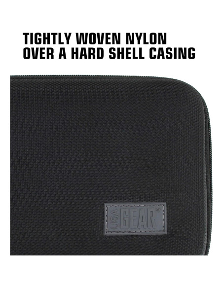 Funda de Viaje USA Gear para Raspberry Pi 3 y 4 - Negra