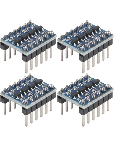 Convertidor de Nivel Lógico IIC I2C AITIAO 10pcs Pre-soldado 3.3V a 5V