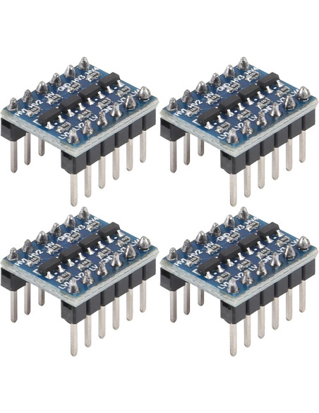 Convertidor de Nivel Lógico IIC I2C AITIAO 10pcs Pre-soldado 3.3V a 5V