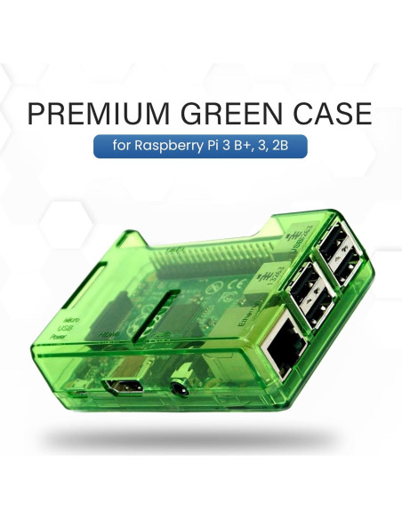 Caja Protectora Verde SB Components para Raspberry Pi 2 Modelo B