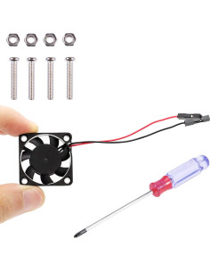 Ventilador de Refrigeración 2 Pcs DKARDU para Raspberry Pi 4 2