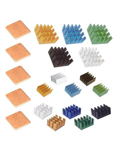Kit de Disipadores de Calor Easycargo 20pcs para Raspberry Pi 5 4 3