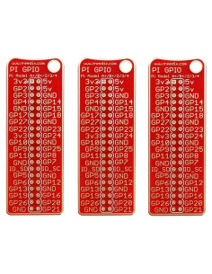 Tablero de referencia GPIO Treedix 3 piezas para Raspberry Pi