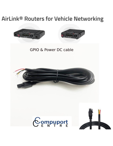 Cable de Alimentación DC Molex 4 Pines CompuPort 1.52m