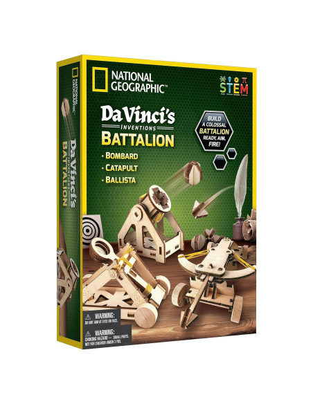 Kit de Catapulta 3D National Geographic - Proyecto STEM