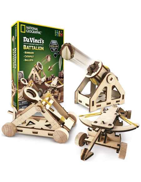 Kit de Catapulta 3D National Geographic - Proyecto STEM