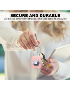 Soporte impermeable para AirTag Pautas - 4 colores - Pack de 4 2