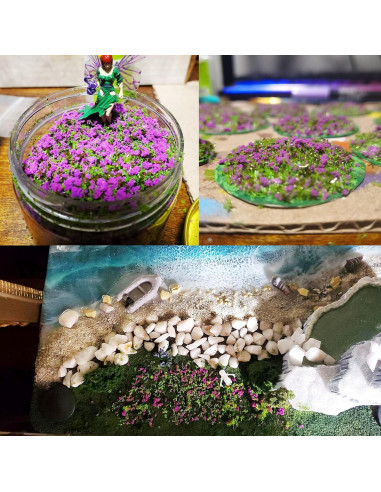 Polvo de Árbol Simulación Cayway 5 Colores 30g para Dioramas
