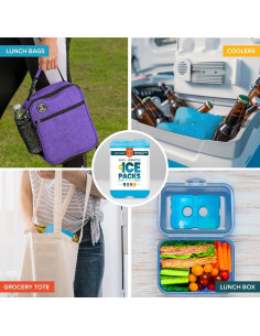 Paquete de Hielo Reutilizable Healthy Packers - 10 Unidades 2