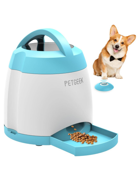 Dispensador Automático de Golosinas para Perros PETGEEK Azul
