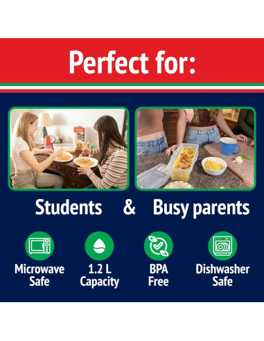 Cocedor de Pasta Fasta Pasta para Microondas 1 Cuenta Antiadherente