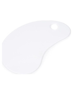 Raspador de Masa Curvado Fox Run, Plástico Blanco 29.5x10.2 cm