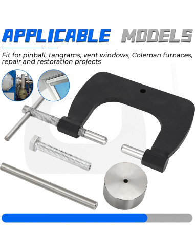 Kit de Remaches Semi Tubulares Foruly 50 Piezas para Reparación